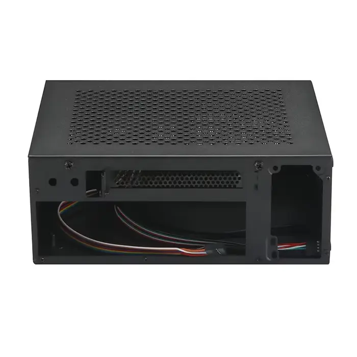 A09 3.8L ITX châssis A4 HTPC ordinateur Portable PC Support PCIe 2.5'SSD lecteur Mini IPC Flex PSU boîtier
