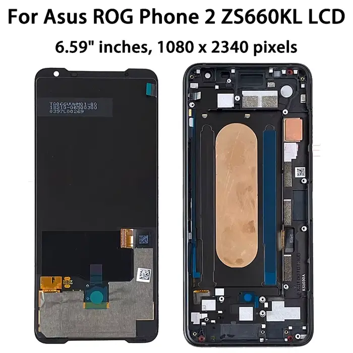 AMOLED ROG série écran pour ASUS ROG téléphone 1 2 3 5 5S 5S Pro 5 Pro 6 6 Pro 7 7 Ultimate LCD