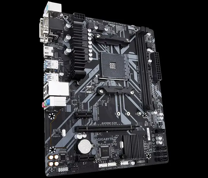 Pour carte mère GIGABYTE B450M S2H