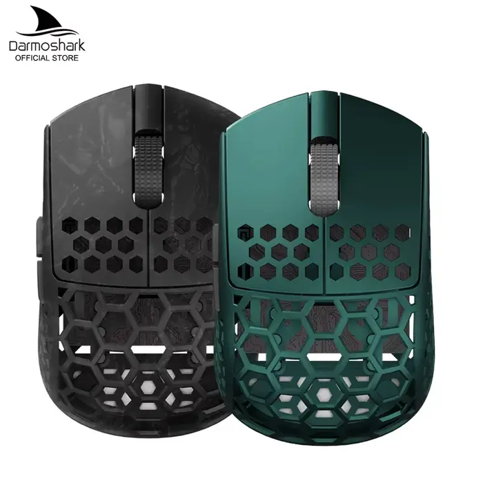 Souris de jeu sans fil Darmoshark M5Air V2 en fibre de carbone forgée