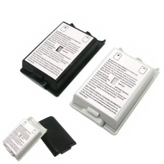 10 pièces contrôleur de jeu batterie sac arrière étui AA support de batterie couverture arrière étui