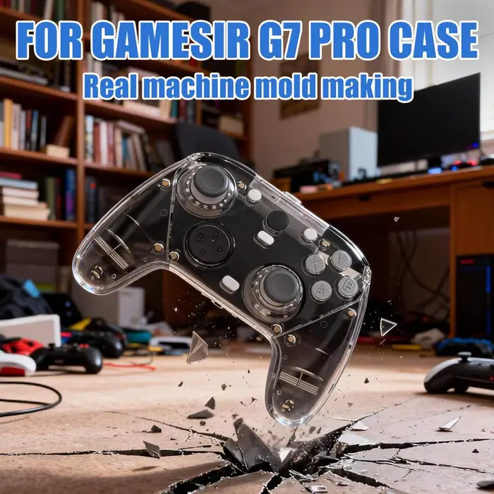 Panneau de remplacement transparent pour manette de jeu GameSir G7 Pro version PC