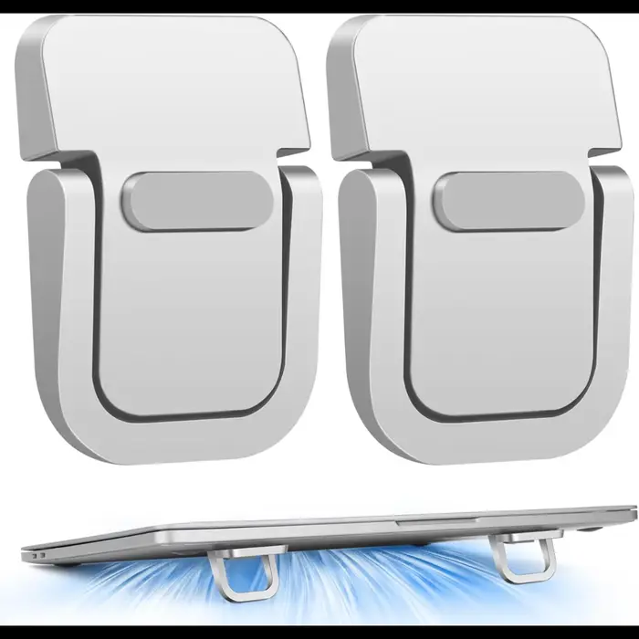 Support pour ordinateur portable pliable en alliage d'aluminium – Hauteur réglable