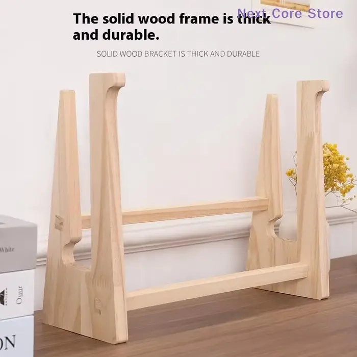 Support d'ordinateur portable en bois