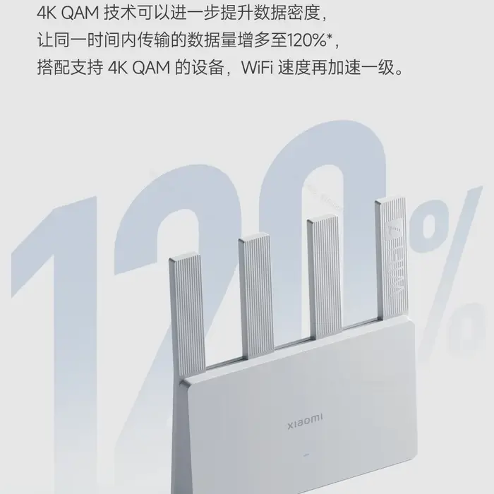 Xiaomi-Routeur BE3600 Qualcomm Quad Core Gaming Treatmuqueuse