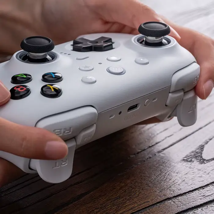 Contrôleur de jeu sans fil 8BitDo Ultimate 2 pour PC et Android avec manettes TMR, déclencheurs comm