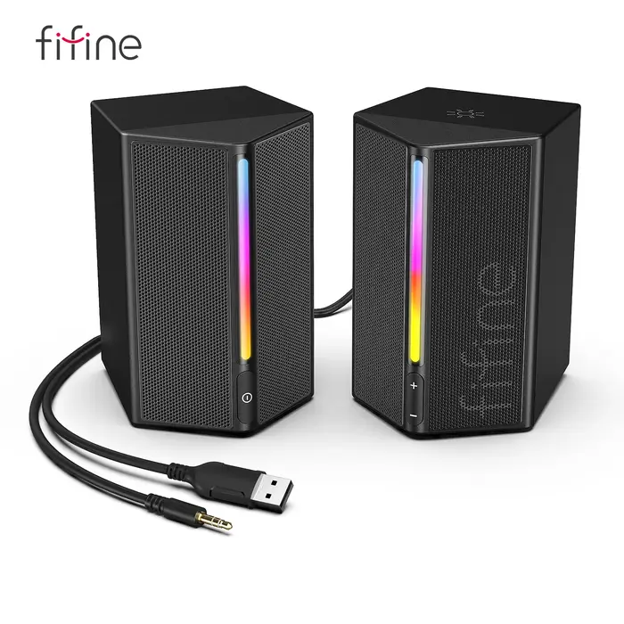 FIFINE – boîte de son de jeu avec son Surround stéréo