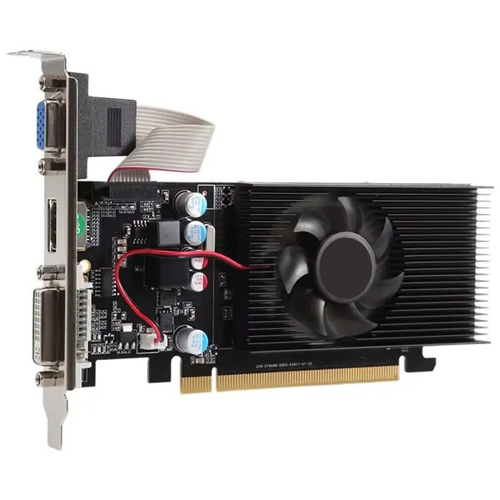 M67K-GT210 1GB DDR2 64Bit carte graphique PCIE 2.0 GPU-Compatible DVI VGA carte vidéo de bureau