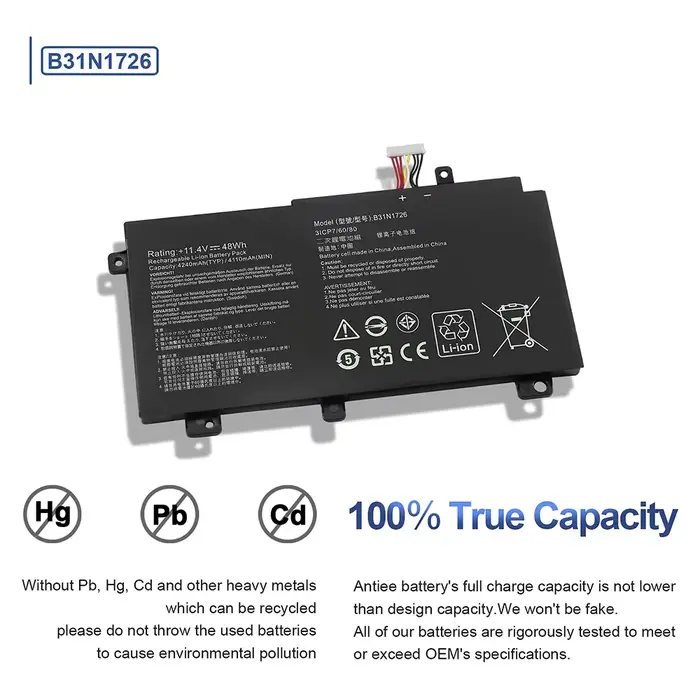 Batterie B31N1726 pour ASUS TUF Gaming