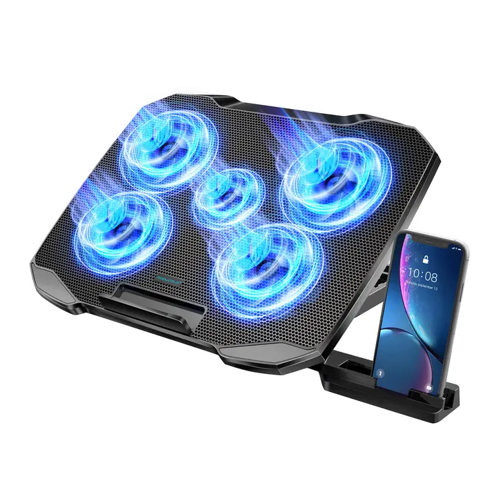 COOLCOLD Support de refroidissement pour ordinateur portable de 12 à 17 pouces