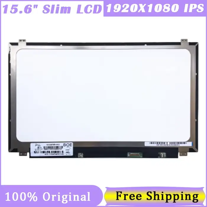 Écran d'ordinateur portable de 15.6 pouces LP156WF6-SPB1 adapté NV156FHM-N43 72% NTSC 256 affichage à LED 1920*1080 FHD IPS 30 Pin EDP