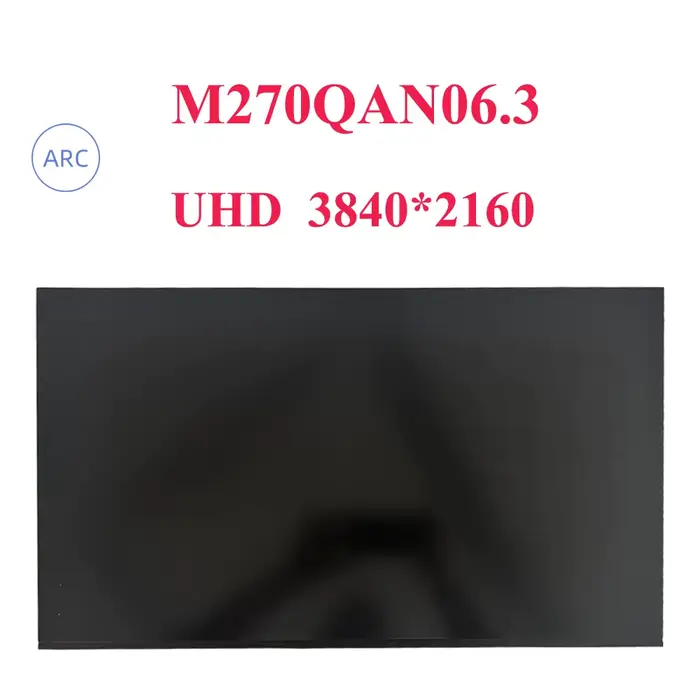 Écran LCD original et neuf de 27 pouces M270QAN06.3 3840 × 2160 UHD 16:9