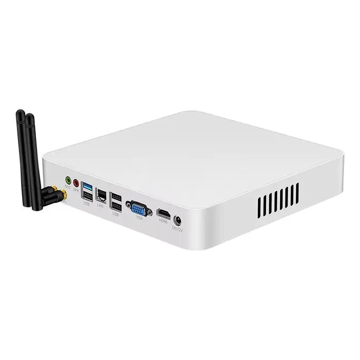 Mini PC XCY Intel N100 I7 4500U I5 4200U Ordinateur de bureau Win11/Win10/Linux Affichage HDMI VGA WiFi Gigabit Ethernet 6x ports USB