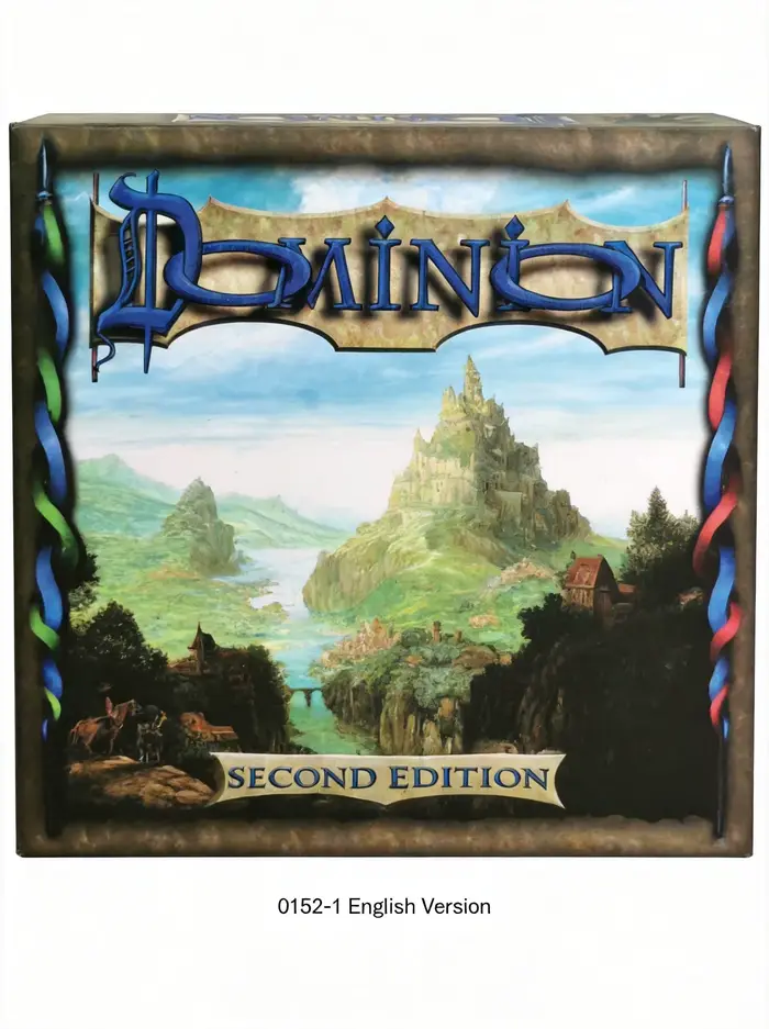Jeu de société Dominion 2e édition - Jeu de cartes de stratégie classique de construction de deck