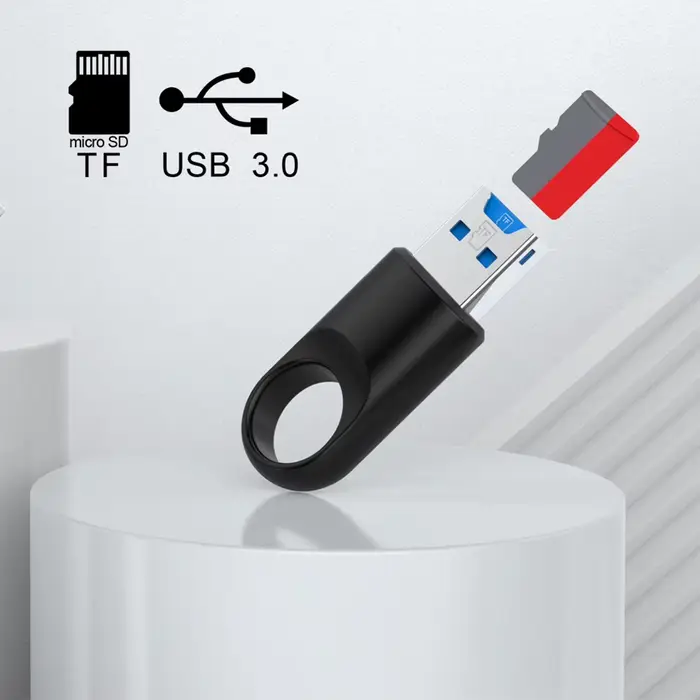 Lecteur de carte SD haute vitesse USB 3.0, adaptateur de carte mémoire pour PC, ordinateur portable, téléphone intelligent, enregistreur de conduite