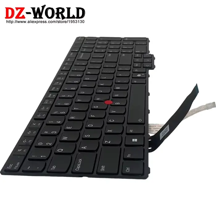 Clavier rétroéclairé pour ordinateur portable Lenovo Thinkpad L16 Gen1 Gen2 T16 Gen3 Gen4 P16S