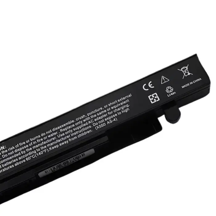 Batterie d'ordinateur portable 2.20AH A41-X550A pour Asus X550 A41-X550 X550J A550 A550J F550 F552 K550 K450 P450 P550 R409 R510 X452 A450C R510V