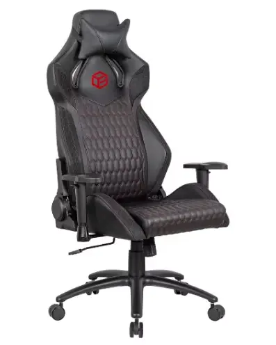 Chaises de bureau pivotantes confortables et réglables avec revêtement en PUC et cuir velours, chais