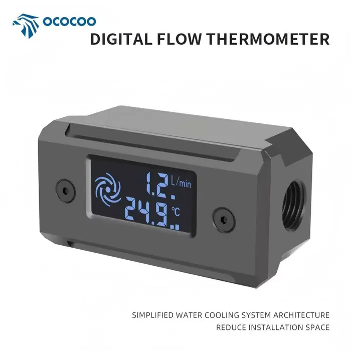 OCOCOO – Compteur de débit d'eau pour boîtier PC