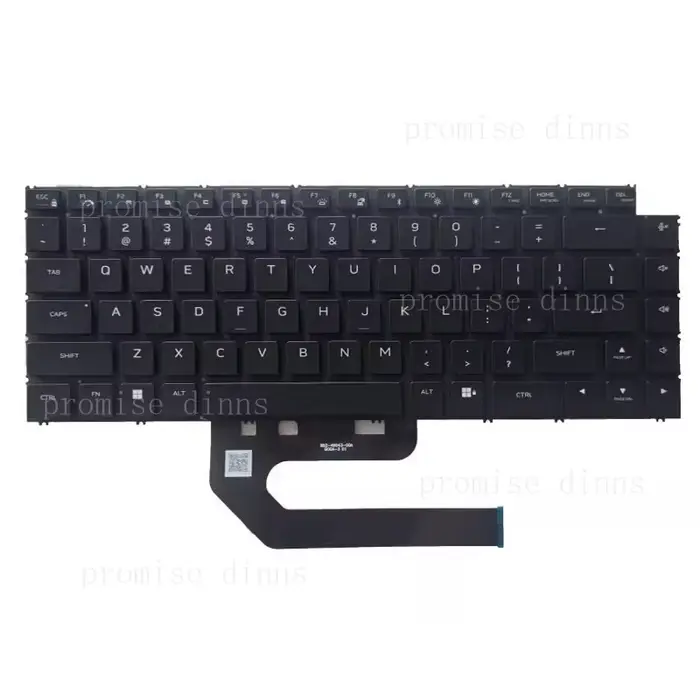 Clavier rétroéclairé RVB pour DELL ALIENWARE X14 X15 X16 X17 R1 R2 0WH5Y9 SG-B3720-XUA