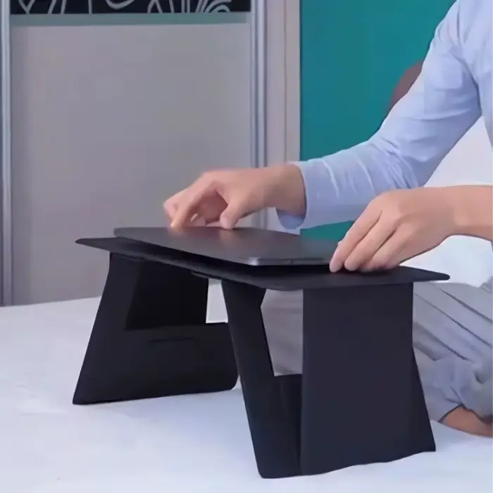 Support d'ordinateur portable pliable et réglable