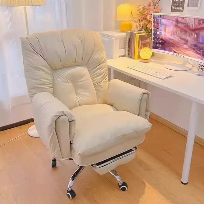 Chaise De Bureau De jeu rotative accoudoirs appui-tête salon