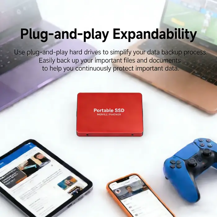 SSD portable 2 To, disque SSD haute vitesse 128 To