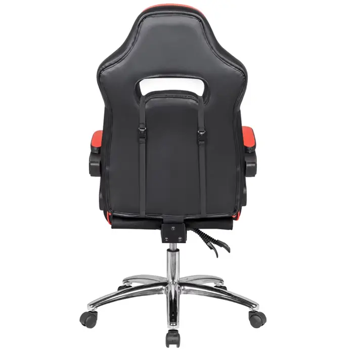 Chaise de jeu pour ordinateur avec repose-pieds
