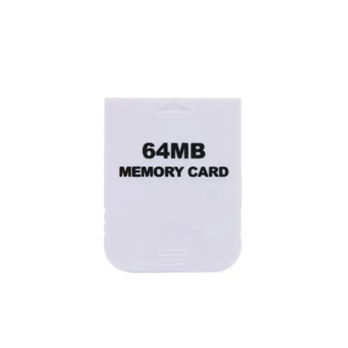 Carte mémoire 8M/16M/32M/64M/128M pour GameCube pour NGC pour accessoires de jeu Wii cartes de stockage