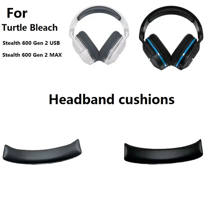 Coussinets d'oreille 100% originaux pour casque Turtle Beach Stealth 600 Gen 2/600 Gen 2 MAX