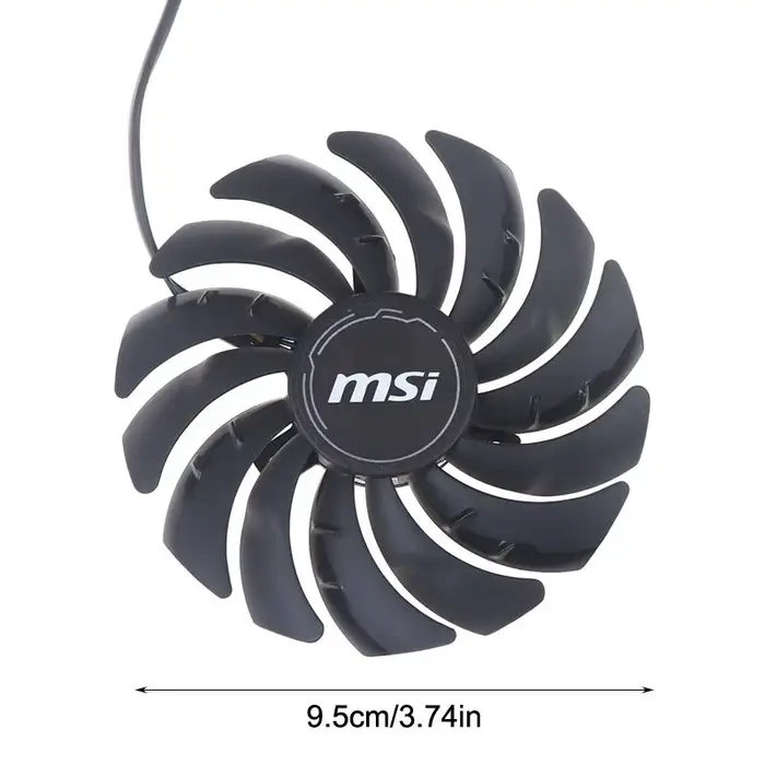 Ventilateur de carte vidéo pour MSI GeForce RTX 3070 3060 3060Ti VENTUS 2X OC 95MM PLD10010S12HH RTX3060 RTX3070