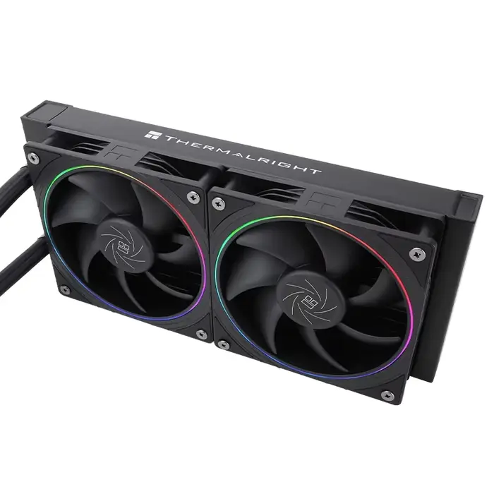 Thermalright AQUA ELITE 240 V2 noir/blanc CPU liquide refroidisseur 5V 3PIN ARGB Halo ventilateur radiateur de refroidissement par eau LGA1700 2011 115x AM5