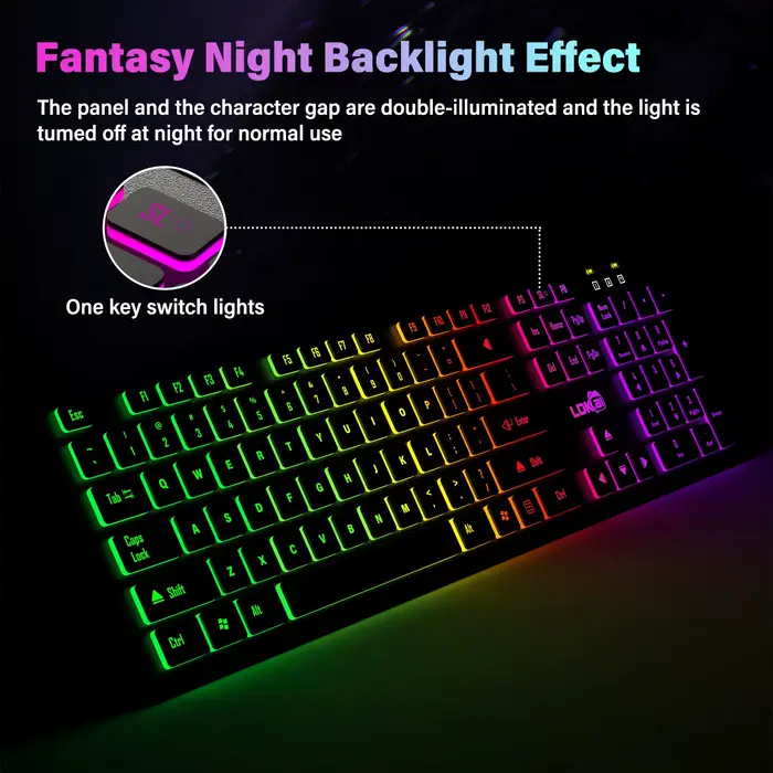 Clavier de jeu pour ordinateur