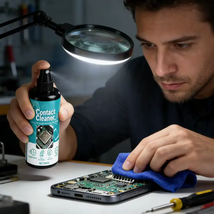 Nettoyant pour contacts électriques en spray 100 ml pour cartes de circuits imprimés