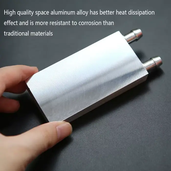 Refroidisseur d'eau liquide en aluminium