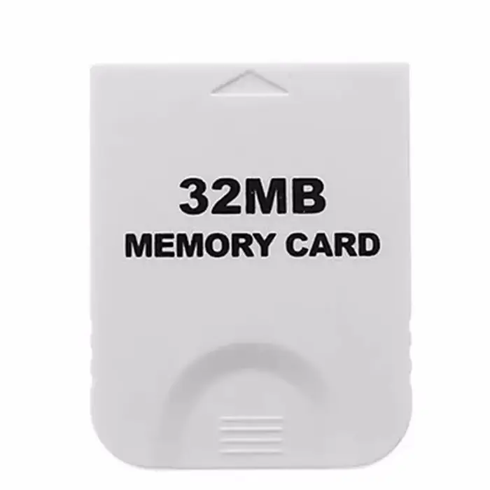 Carte mémoire 8M/16M/32M/64M/128M pour GameCube pour NGC pour accessoires de jeu Wii cartes de stockage