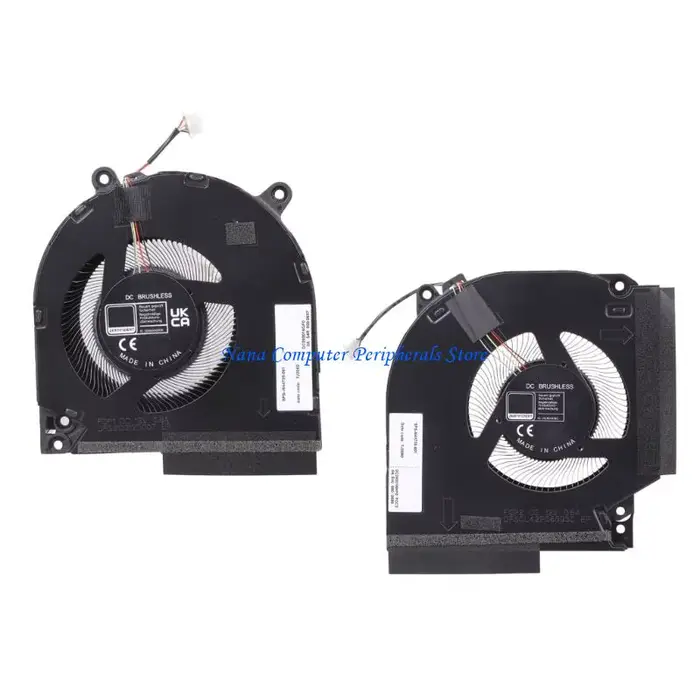 F68C CPU GPU ventilateur refroidissement dissipateur thermique ordinateur portable carte graphique