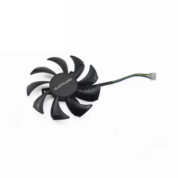 Ventilateur de refroidissement pour carte graphique Sapphire RX 460, Sapphire RX 550, nouveau ventil