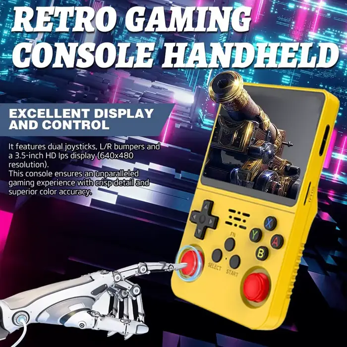 Console de jeu vidéo rétro R36S