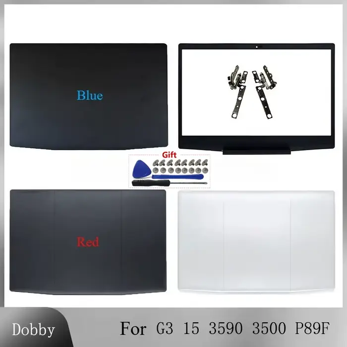 Nouveau étui pour ordinateur portable pour Gaming G3 15 3590 3500 P89F LCD couverture arrière couvercle avant cadre de