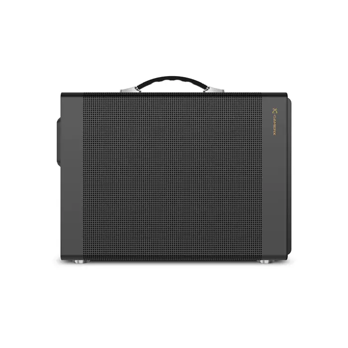 Boîtier d'ordinateur portable de bureau Power Train X-GAMERX P40 Mesh Mini PC de jeu compact MATX prêt à l'emploi