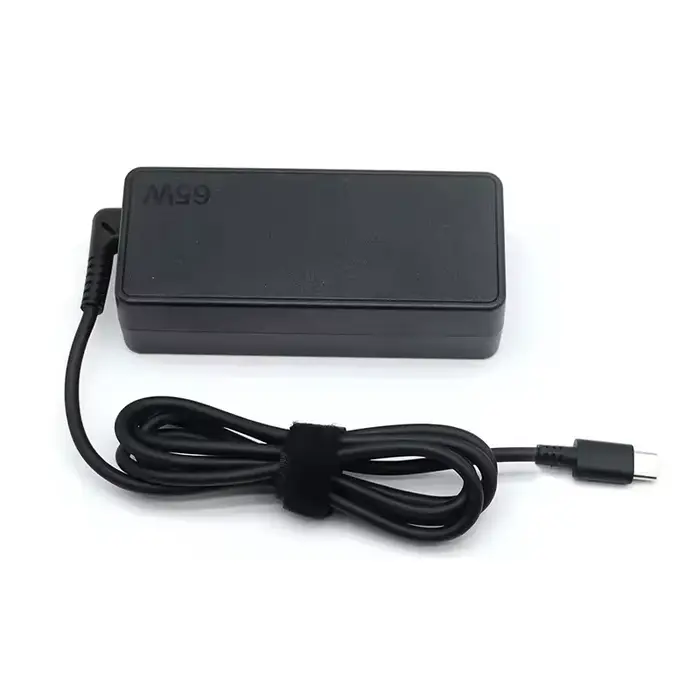 Chargeur USB C pour ordinateur portable 65W 20V 3.25A pour DELL Lenovo ThinkPad Hp Chromebook Yoga H
