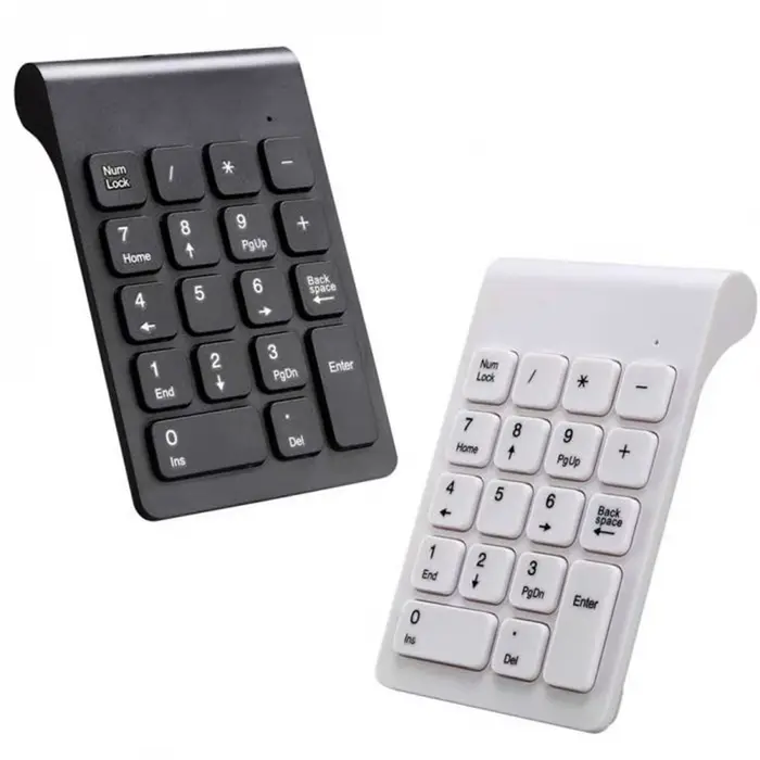 2.4G Portable sans fil USB 18 touches pavé numérique clavier
