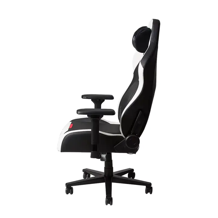 Chaise de jeu ergonomique à dossier haut avec support lombaire réglable