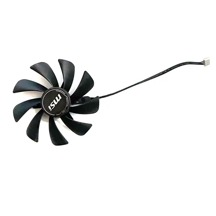 UKGF flambant neuf 95MM 4PIN XY-D10015SH HA10015H12SB-Z adapté à la carte graphique MSI GeForce RTX3