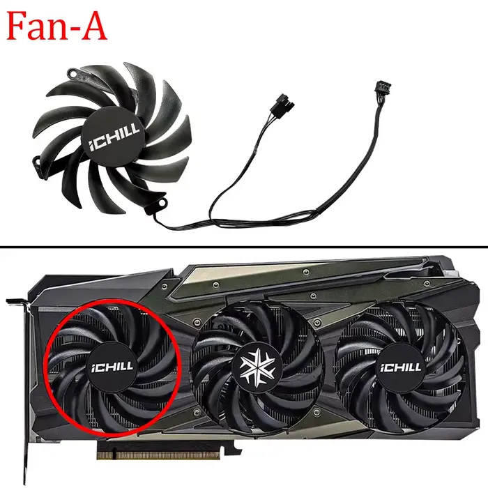 Ventilateur de carte graphique 85MM CF-12915S RTX3080 RTX3080Ti RTX3090, pour INNO3D GeForce RTX 308