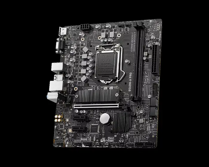 Carte mère MSI B560M-A PRO LGA 1200 64 Go PCI-E 4.0 1×HDMI 1×VGA