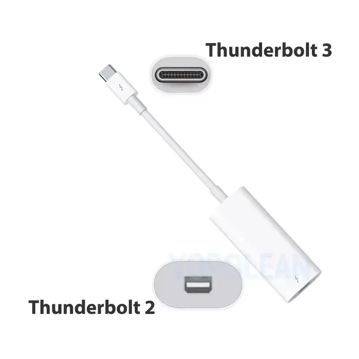 Câble convertisseur adaptateur Thunderbolt 3 USB-C vers Thunderbolt 2