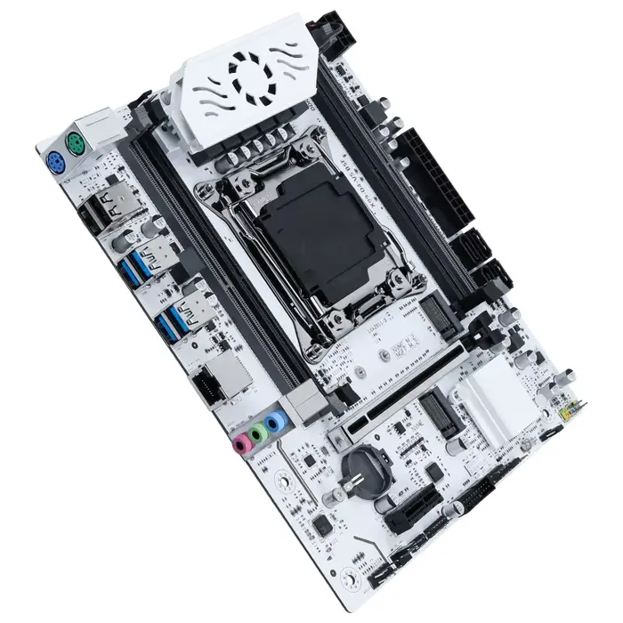 SOYO X99 jeu de carte mère C612 Chipset TPM2.0 broche avec E5 2680 V4 CPU et DDR4 16G (2*8G) 2133MHz RAM PCIE3.0 pour ordinateur de bureau