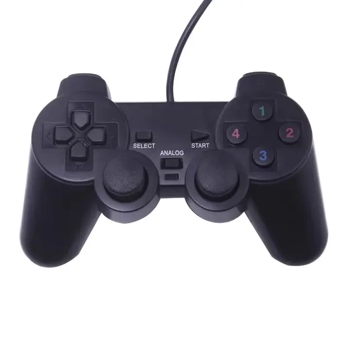 Manette de jeu filaire USB pour WinXP/Win7/Win8/Win10